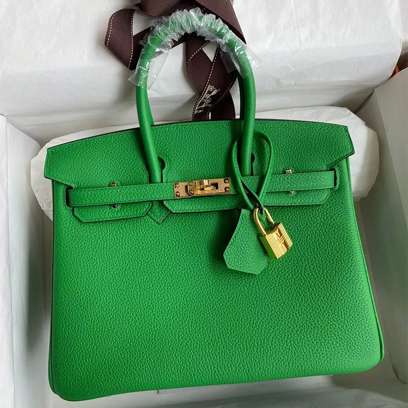 Affordable Hermes Birkin Bag Togo Leather Gold Hardware In Green 0118