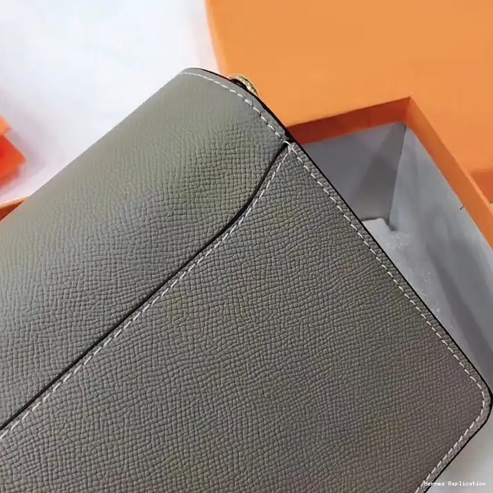 Affordable Hardware Hermes Epsom Gold Bag In Leather Grey Roulis 0220