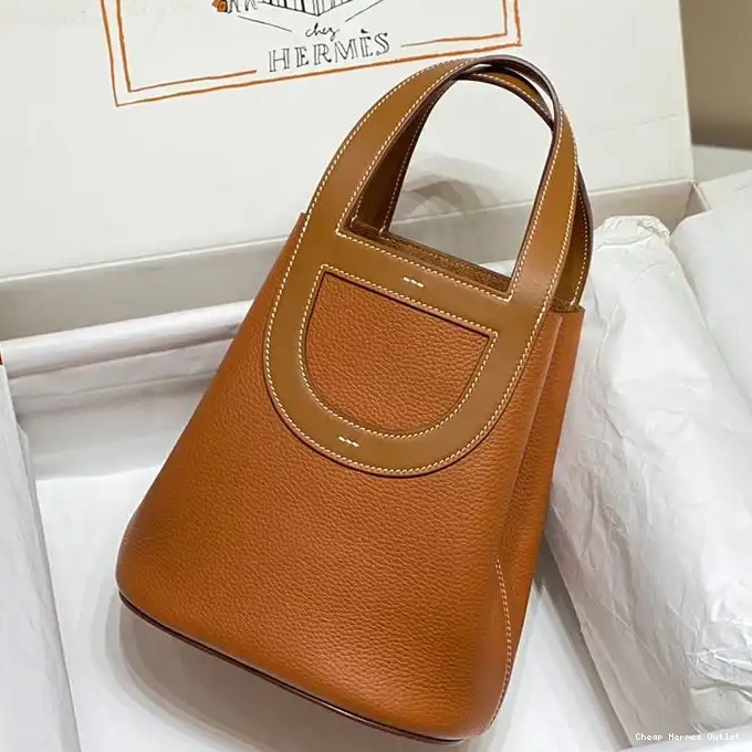 Affordable Bag Brown In In-The-Loop Hermes Leather 18 Hardware Palladium Clemence 0228