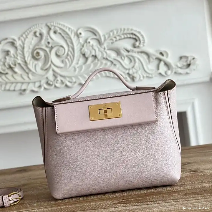 Affordable Hardware Mini Evercolor Bag Swift Hermes 24 24 Light In Gold Leather Pink 0215