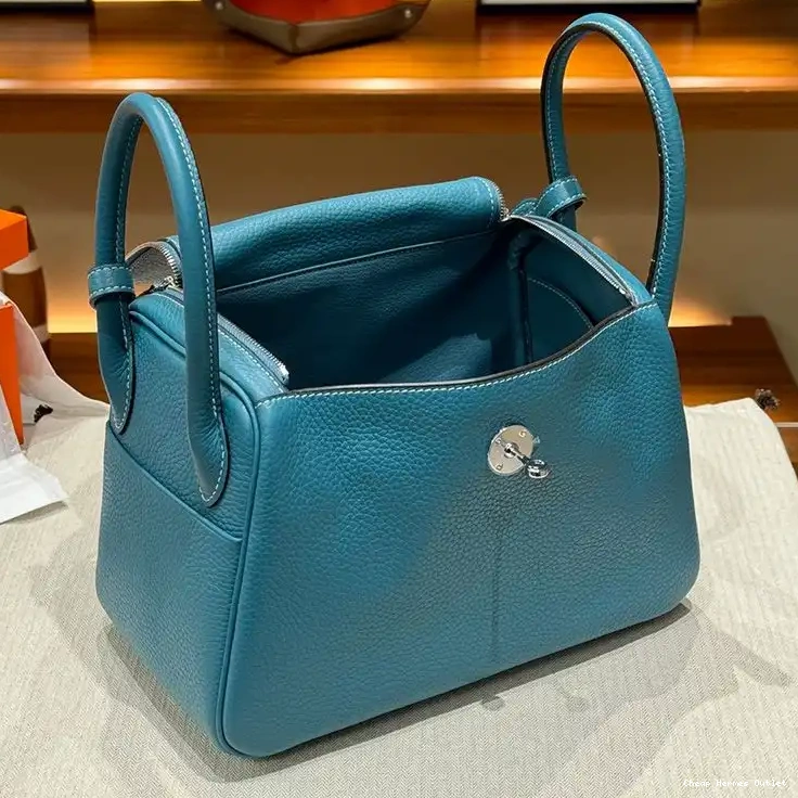 Affordable Hermes Palladium Clemence Leather Hardware In Lindy Blue Bag 0222