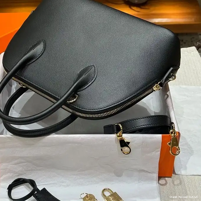 Affordable Hermes Leather Epsom Hardware Gold Bag Bolide Black 25 In 0211