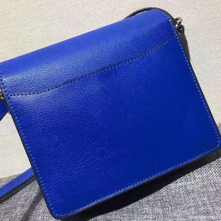 Affordable Bag Leather Roulis Hardware Palladium Hermes Blue In Calfskin 0217