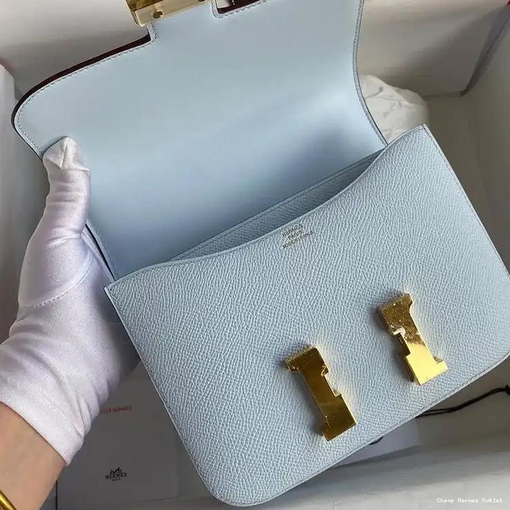 Affordable Hardware Blue Leather In Bag Gold Epsom Constance Hermes Sky 0222