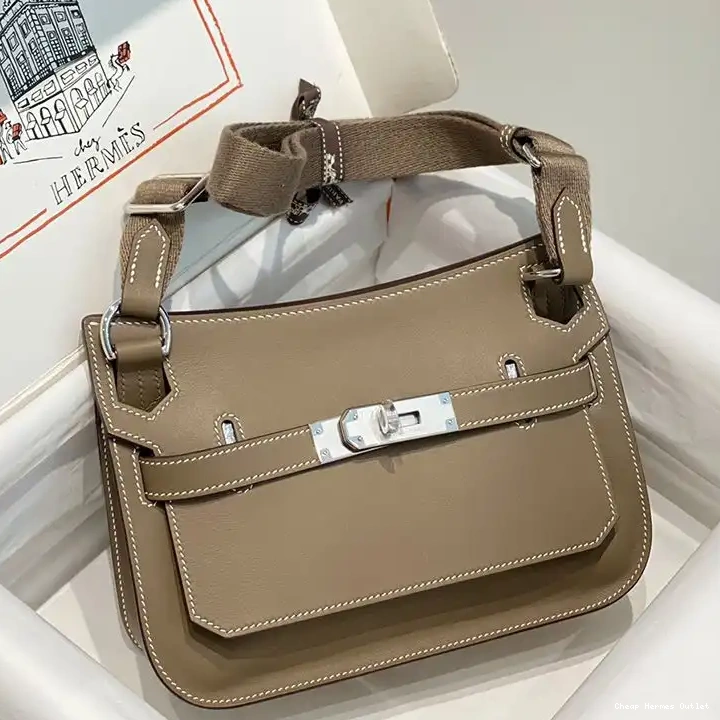 Affordable Hermes Khaki In Hardware Mini Bag Leather Palladium Clemence Jypsiere 0224