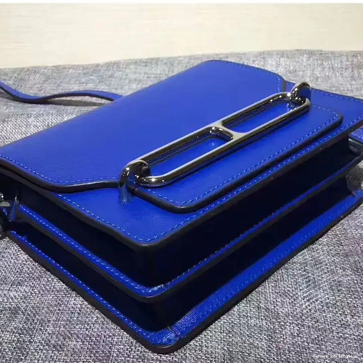 Cheap Bag Blue In Hardware Palladium Roulis Calfskin Hermes Leather 0319