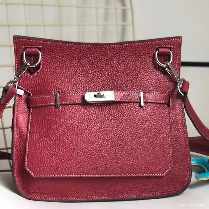 Affordable Clemence Jypsiere Hardware Hermes Palladium In Bag Burgundy Leather 0301